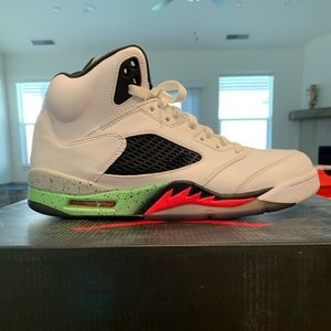 Jordan 5 Retro Poison Green US 10.5